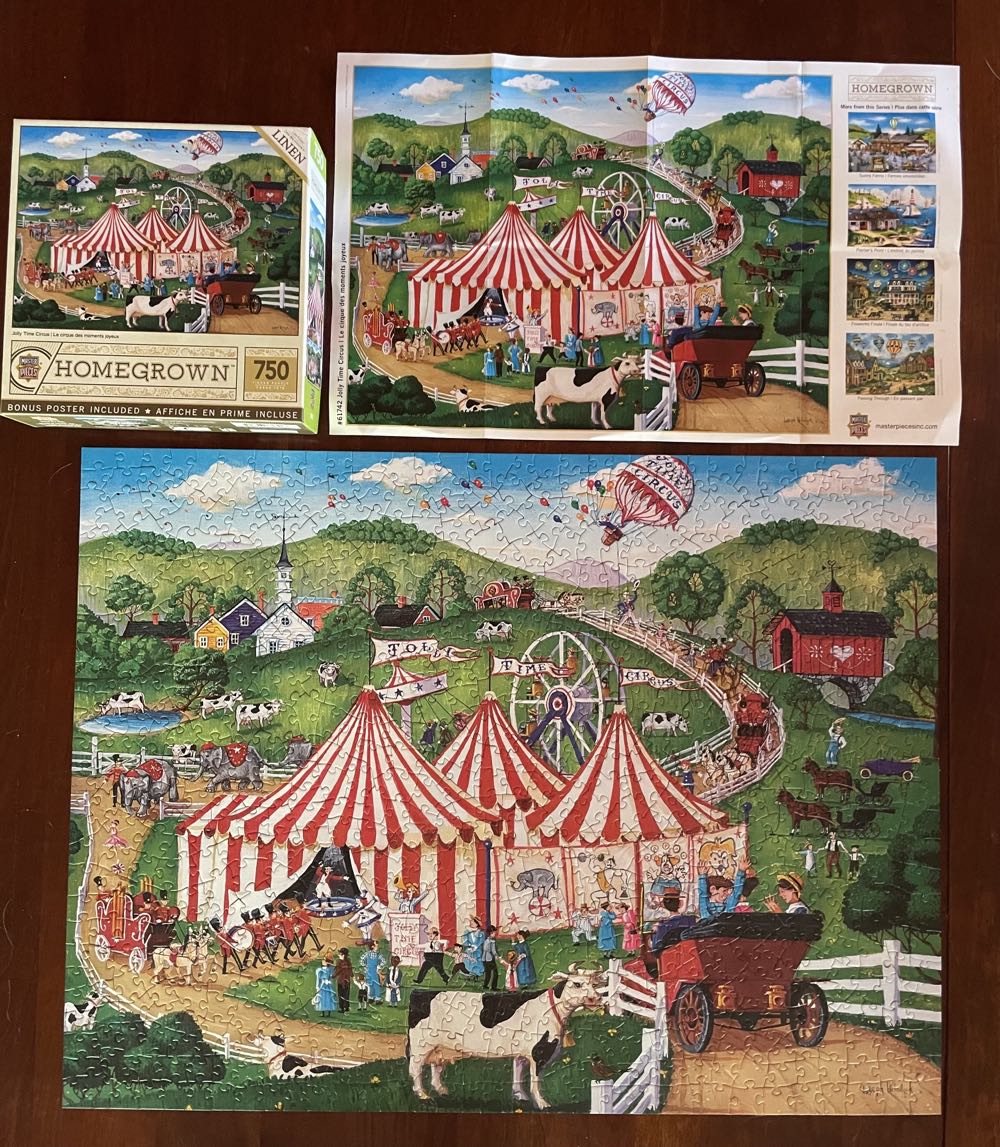 Jolly Time Circus ❤️ - MasterPieces puzzle collectible [Barcode 705988320217] - Main Image 3