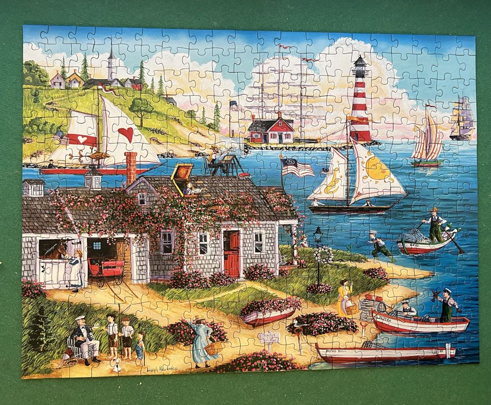 Painter’s Point - Master Pieces puzzle collectible [Barcode 705988320224] - Main Image 2