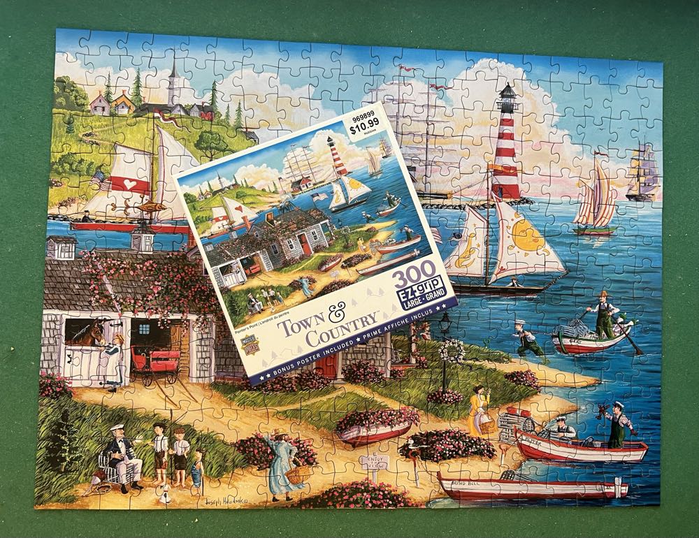 Painter’s Point - Master Pieces puzzle collectible [Barcode 705988320224] - Main Image 3