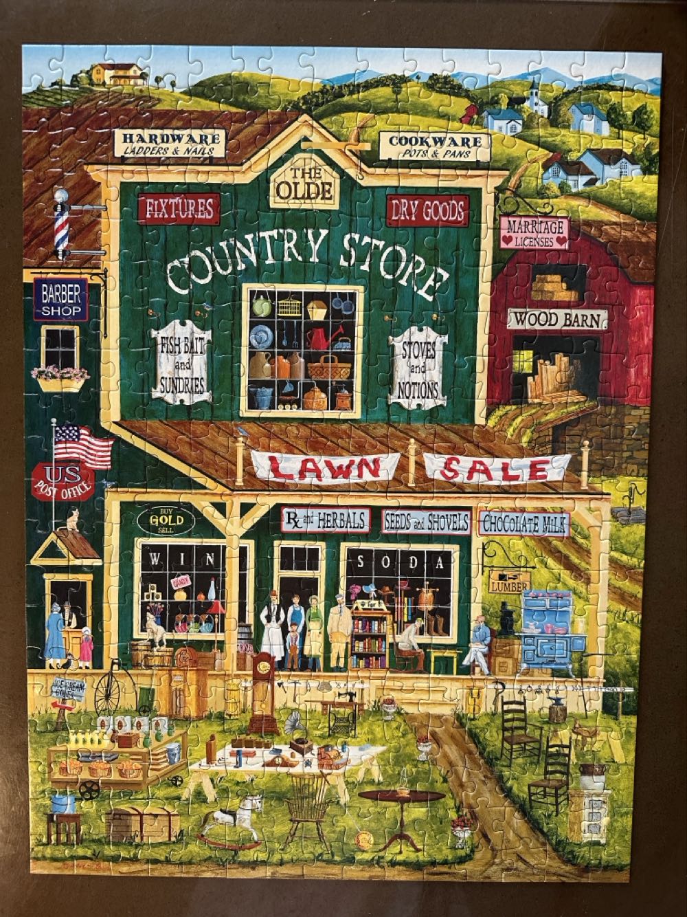 The Old Country Store ❤️ - MasterPieces puzzle collectible [Barcode 705988316784] - Main Image 4