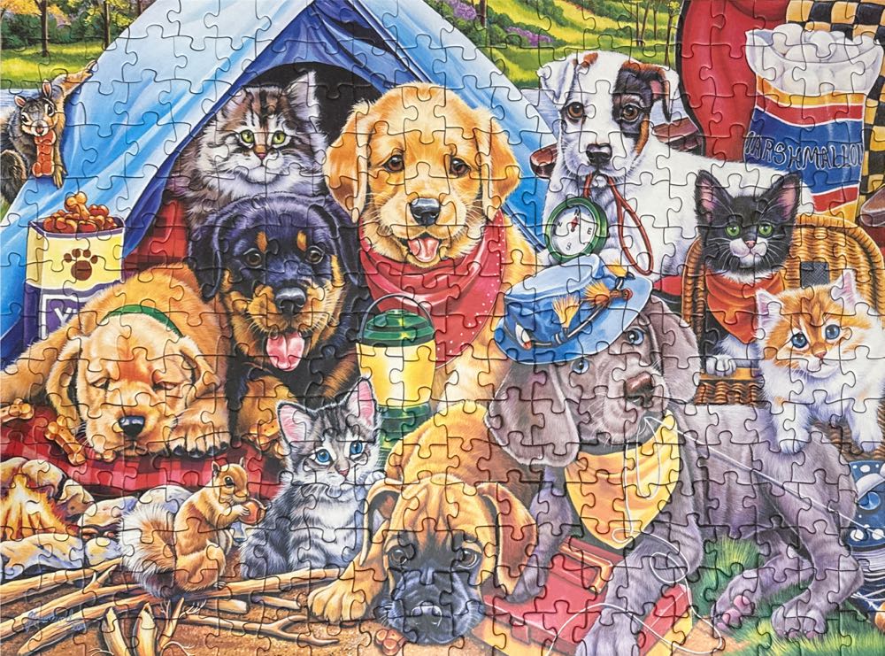 Camping Buddies - MasterPieces puzzle collectible [Barcode 705988317248] - Main Image 3