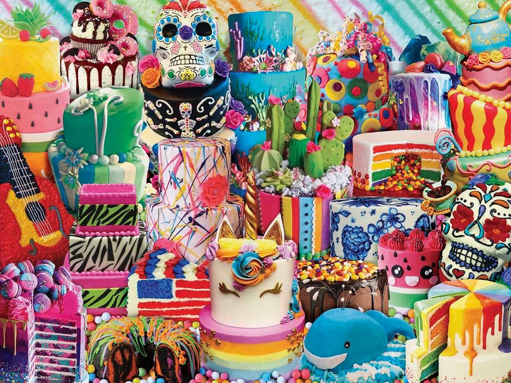 Fancy Cakes - MasterPieces puzzle collectible [Barcode 705988320378] - Main Image 2