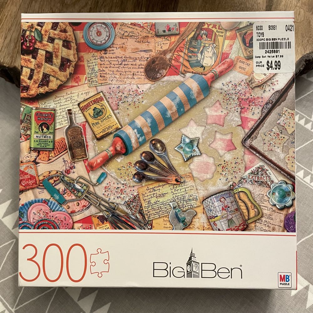 Vintage Baker - Milton Bradley Big Ben puzzle collectible [Barcode 778988331019] - Main Image 2