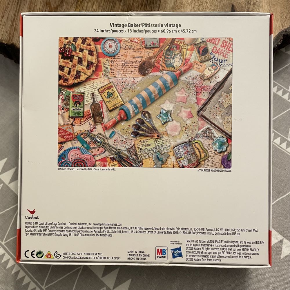 Vintage Baker - Milton Bradley Big Ben puzzle collectible [Barcode 778988331019] - Main Image 3