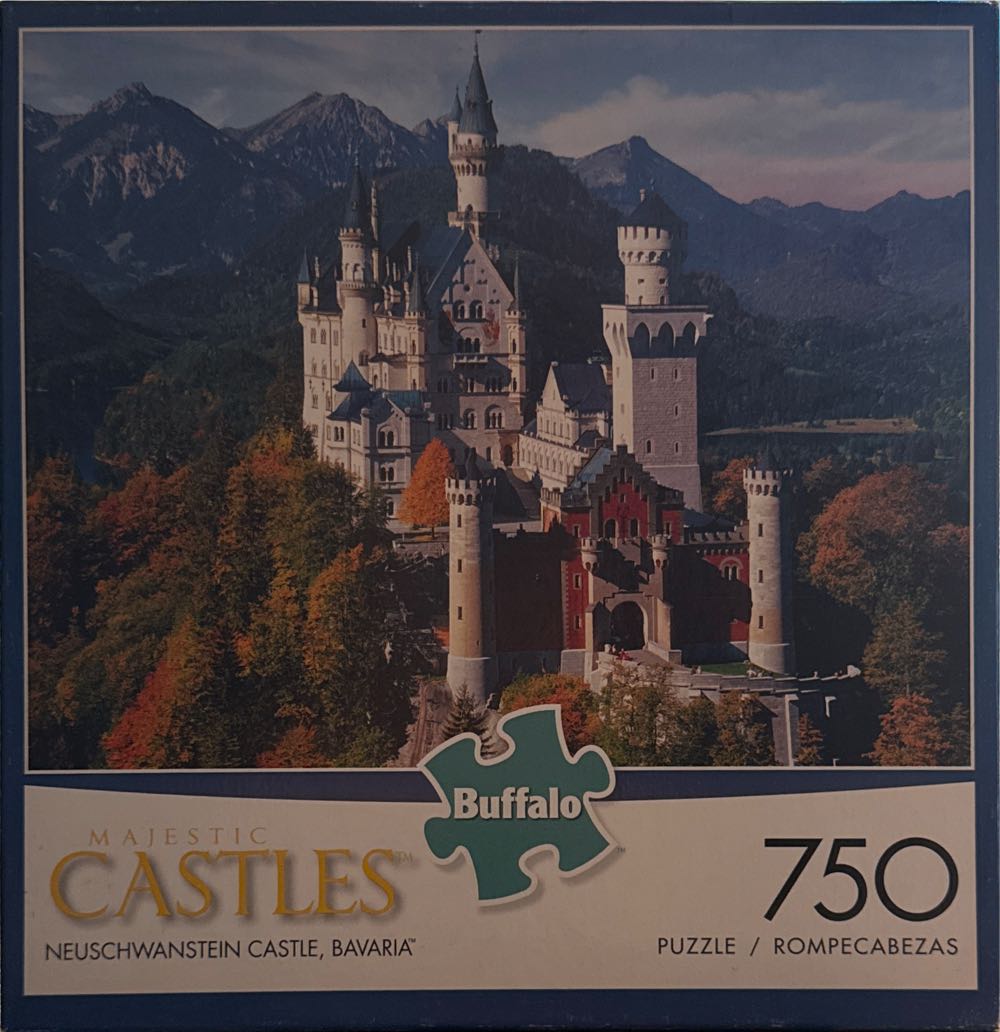 Neuschwanstein Castle Bavaria - Buffalo Games puzzle collectible [Barcode 079346170555] - Main Image 2
