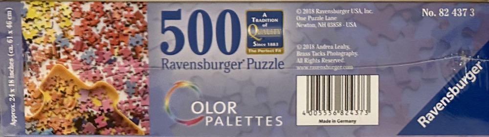 The Puzzler’s Palette (SOLD) - Ravensburger puzzle collectible [Barcode 4005556824373] - Main Image 3