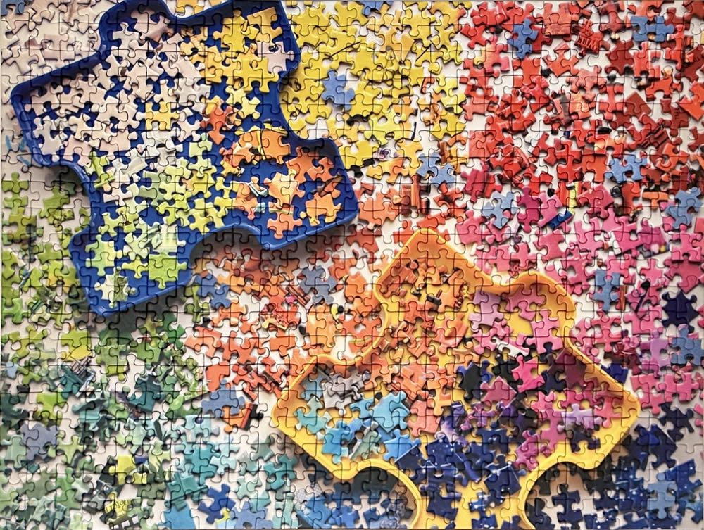 The Puzzler’s Palette (SOLD) - Ravensburger puzzle collectible [Barcode 4005556824373] - Main Image 4