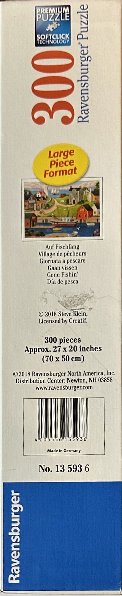 Gone Fishin’ - Ravensburger puzzle collectible [Barcode 4005556135936] - Main Image 2