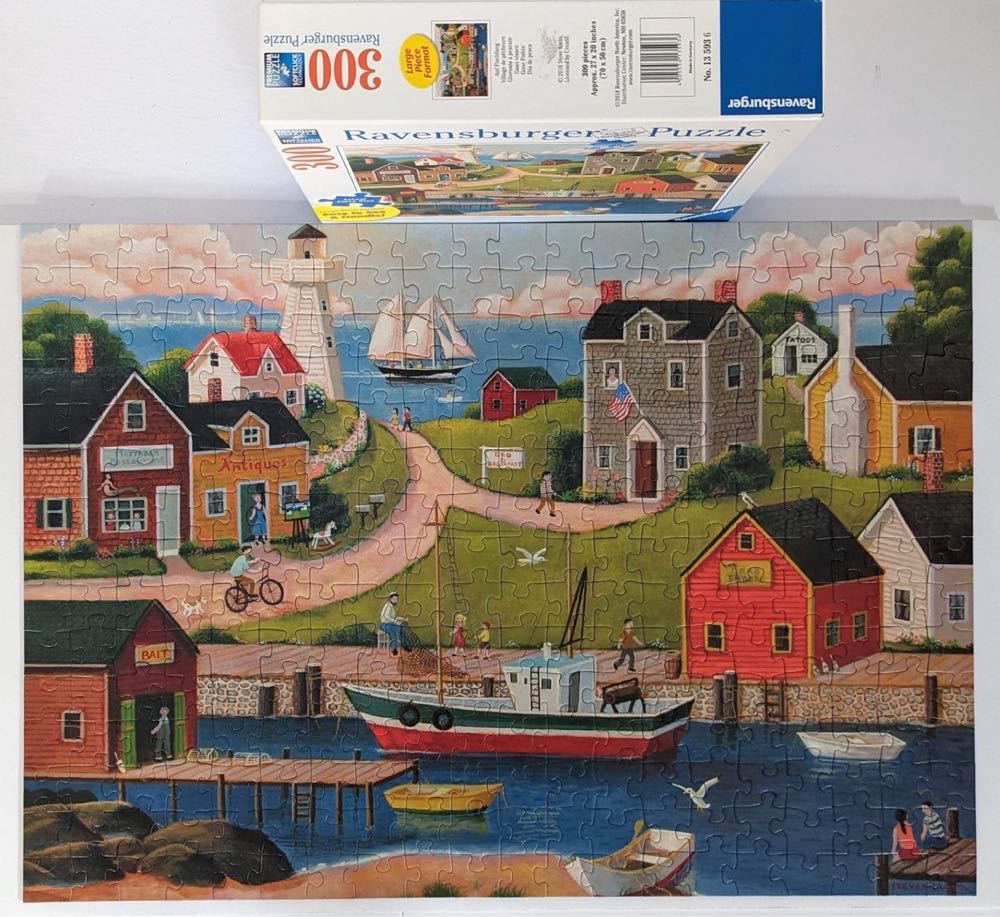 Gone Fishin’ - Ravensburger puzzle collectible [Barcode 4005556135936] - Main Image 3