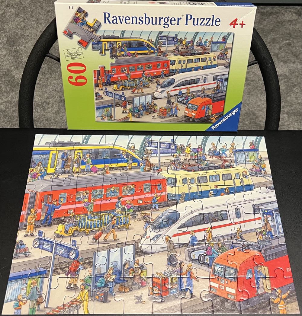 Railway Station - Ravensburger puzzle collectible [Barcode 4005556096107] - Main Image 3