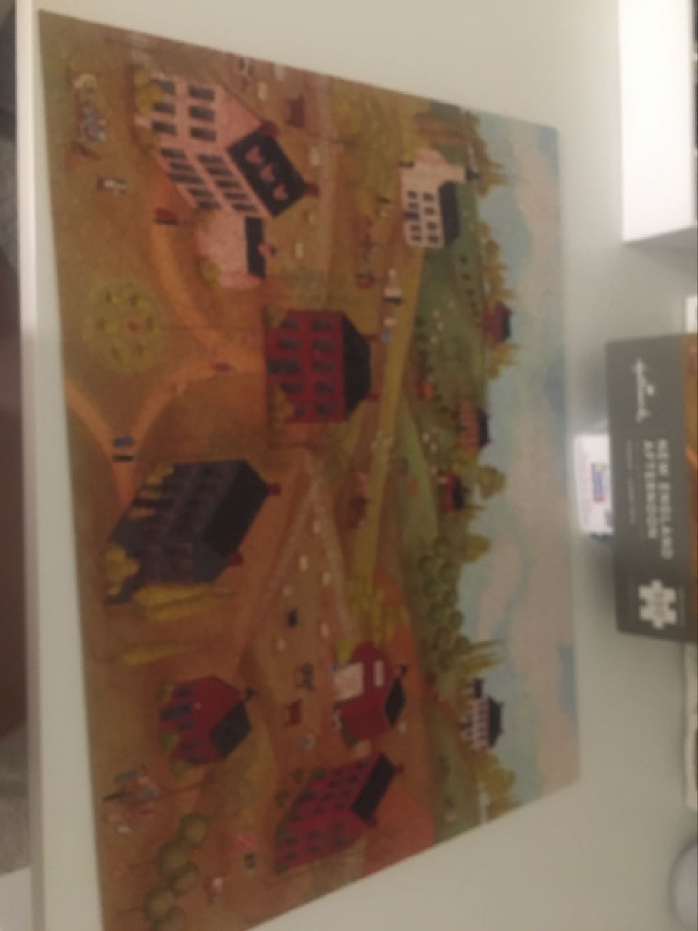 New England Afternoon - Hallmark puzzle collectible [Barcode 763795095506] - Main Image 3