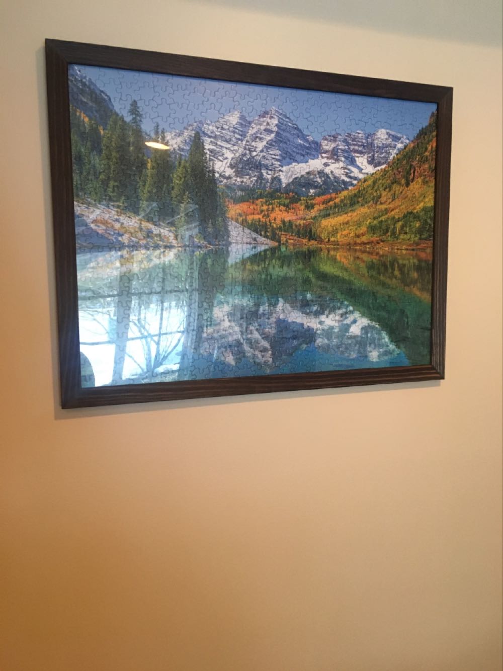 Maroon Bells - Hallmark puzzle collectible [Barcode 763795464043] - Main Image 2