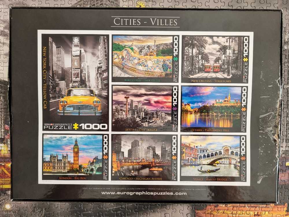 Chicago Michigan Avenue - EuroGraphics puzzle collectible [Barcode 628136106580] - Main Image 4
