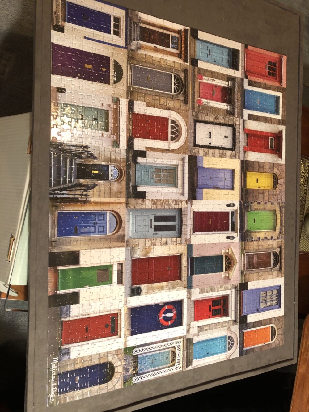 Knock Knock - Melissa & Doug puzzle collectible [Barcode 000772090926] - Main Image 2