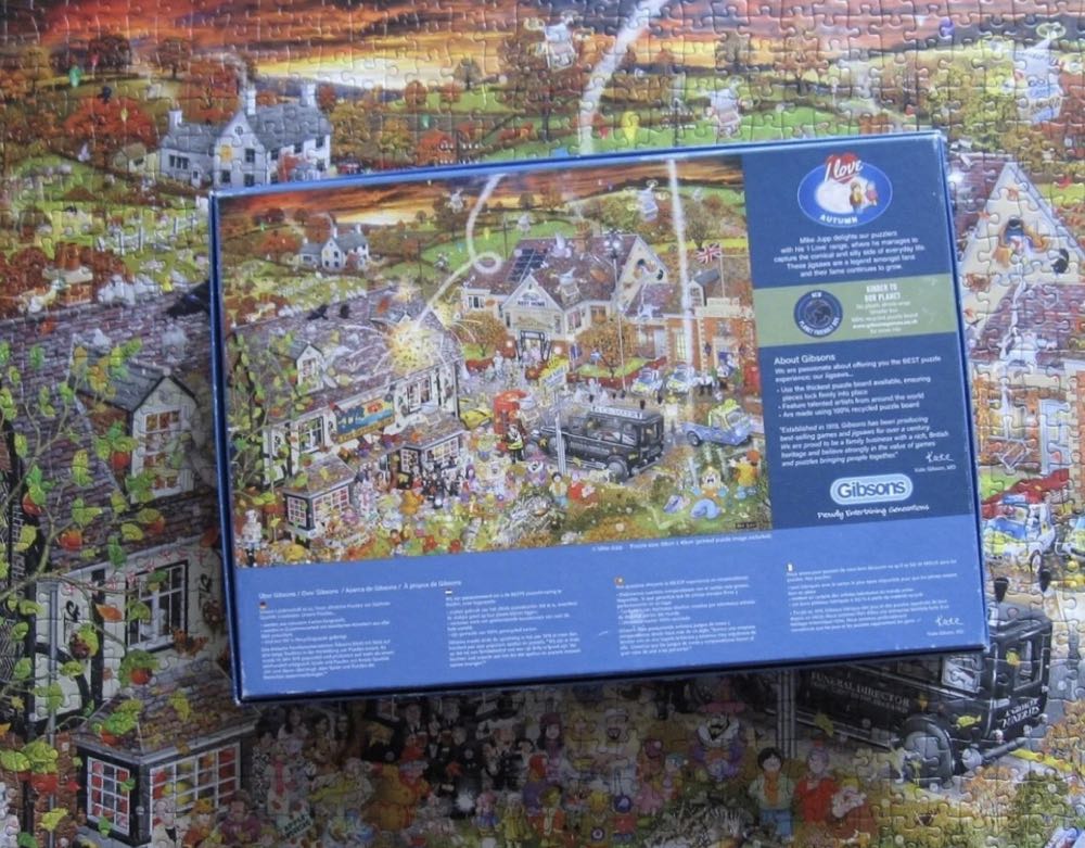 I ❤️ Autumn - Gibsons 🇬🇧 puzzle collectible [Barcode 5012269070842] - Main Image 4