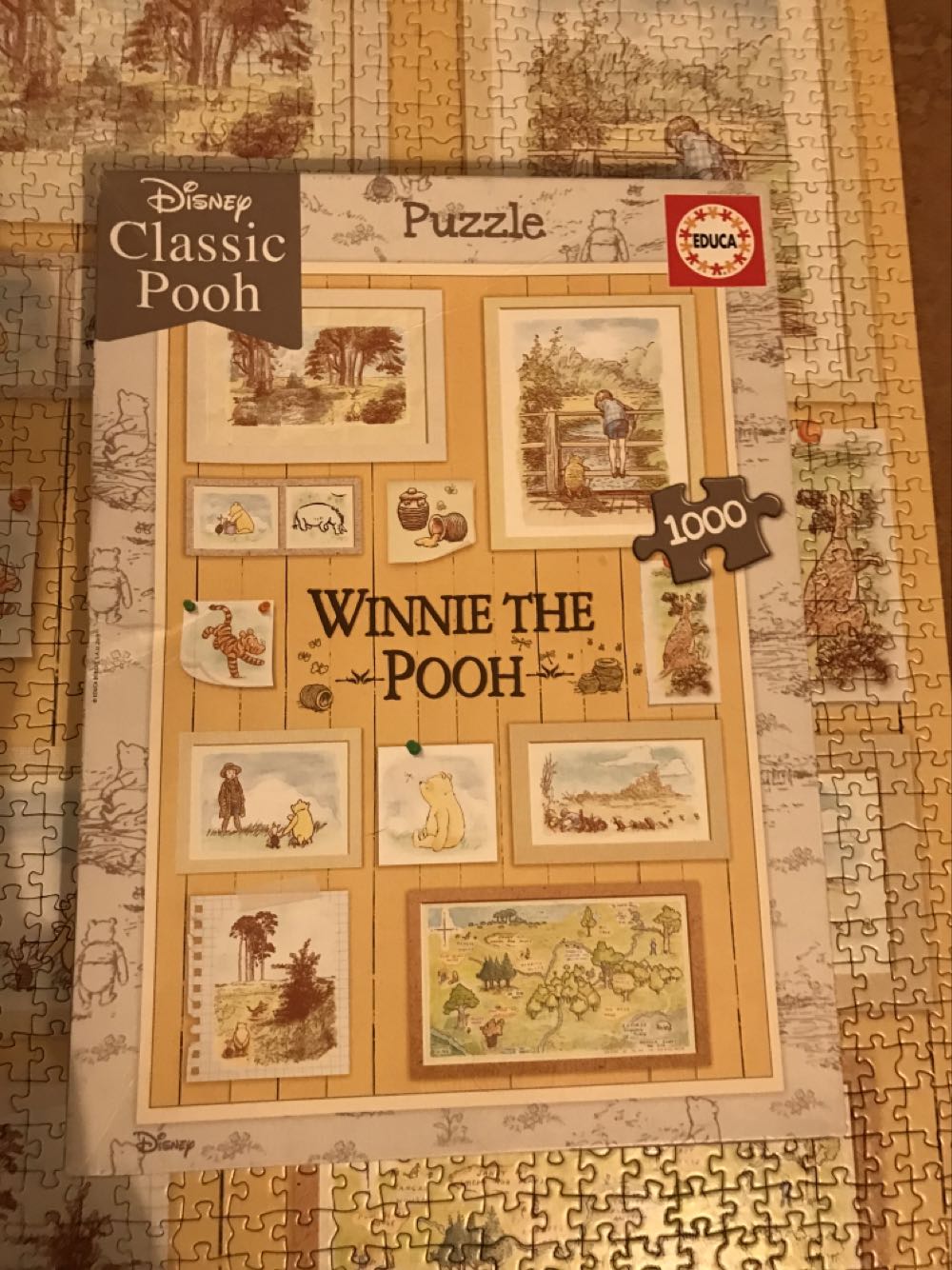 Classic Winnie The Pooh✅ - Educa puzzle collectible [Barcode 8412668182561] - Main Image 4