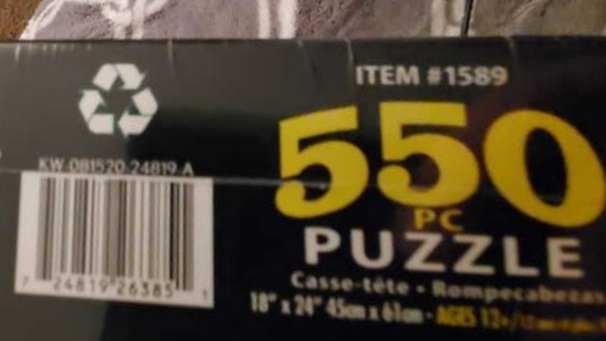 Classic Signs - White Mountain puzzle collectible [Barcode 724819263851] - Main Image 3