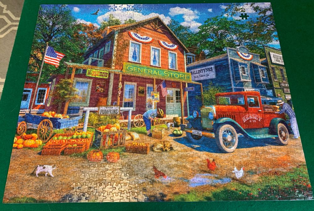 Country Store - White Mountain puzzle collectible [Barcode 724819263912] - Main Image 3