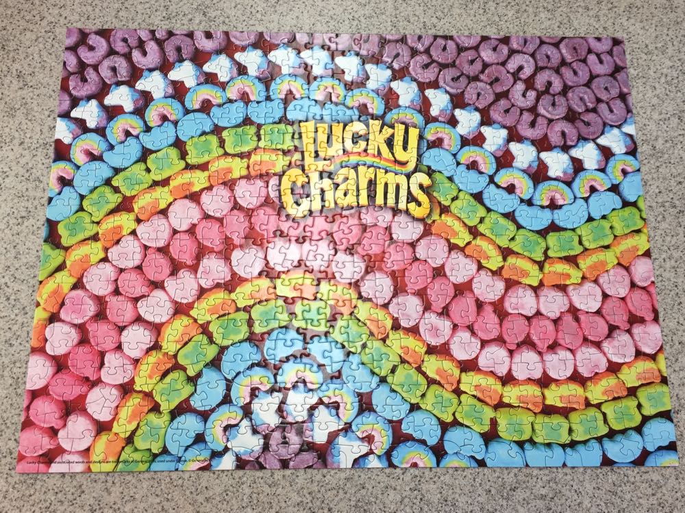 Lucky Charms MJT - White Mountain puzzle collectible [Barcode 724819263653] - Main Image 2