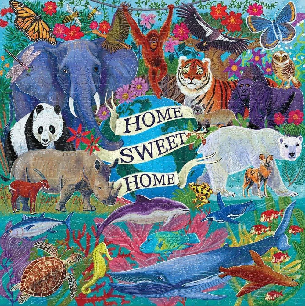 Planet Earth - Eeboo puzzle collectible [Barcode 689196510472] - Main Image 2