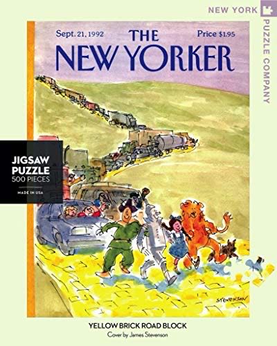 Yellow Brick Road Block - New York Puzzle Company puzzle collectible [Barcode 819844017842] - Main Image 1