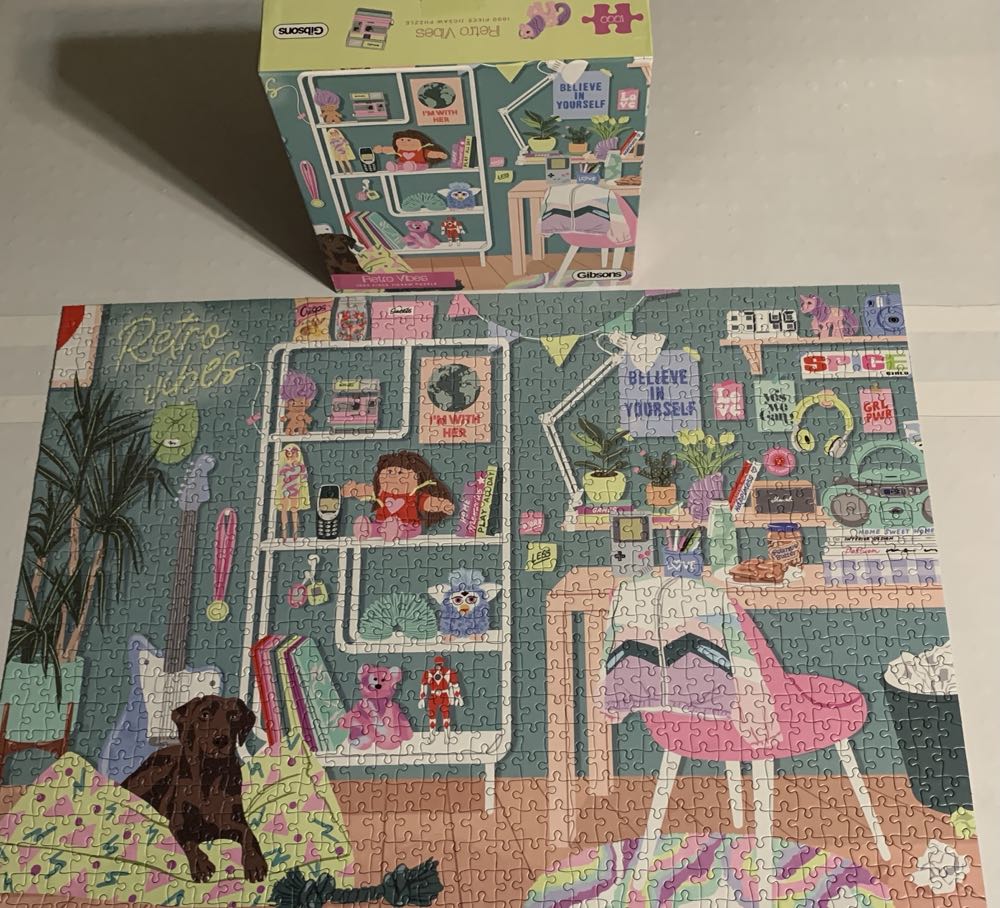 Retro Vibes - Gibsons puzzle collectible [Barcode 5012269066098] - Main Image 2