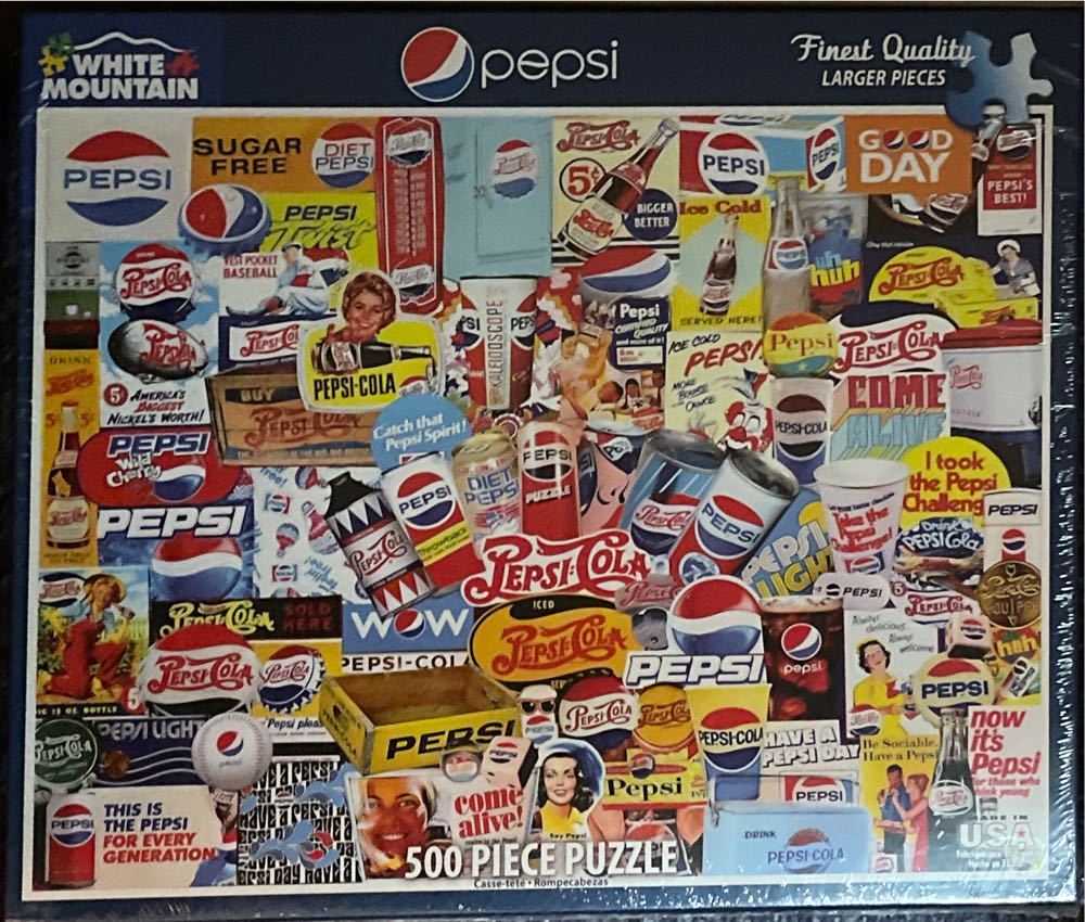 Pepsi - White Mountain puzzle collectible [Barcode 724819261642] - Main Image 2