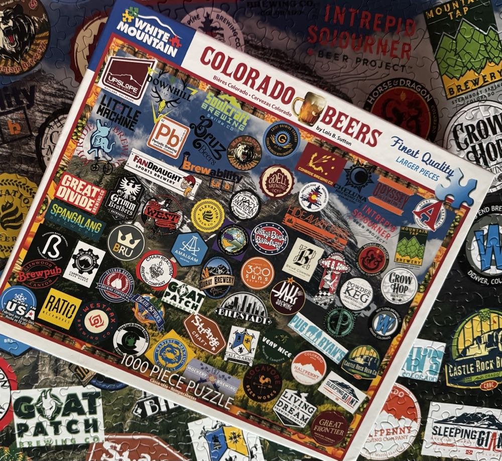 Colorado Craft Beers - White Mountain Puzzles puzzle collectible [Barcode 724819261277] - Main Image 3