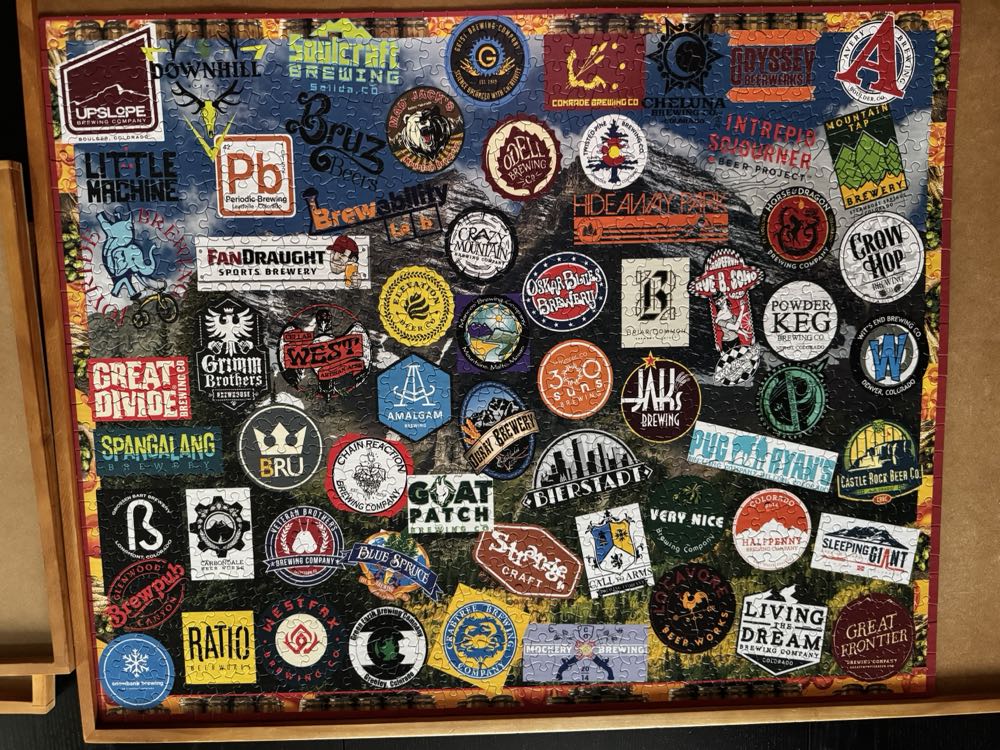 Colorado Craft Beers - White Mountain Puzzles puzzle collectible [Barcode 724819261277] - Main Image 4