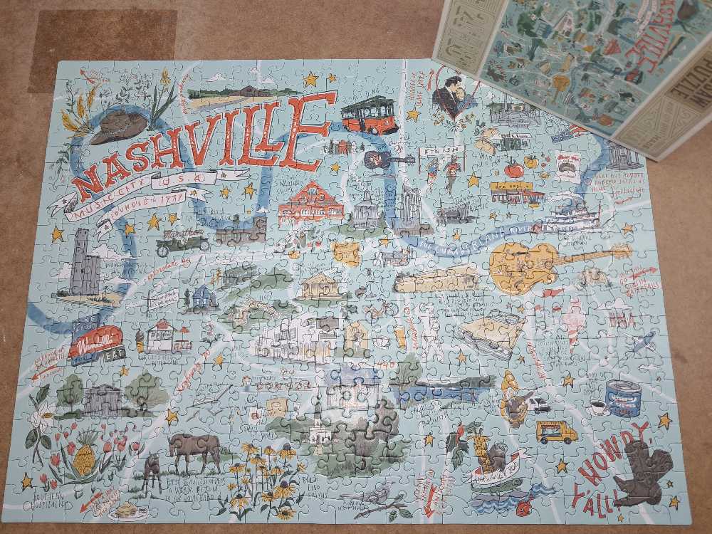Music City Series - Nashville - True South puzzle collectible [Barcode 644216572502] - Main Image 2
