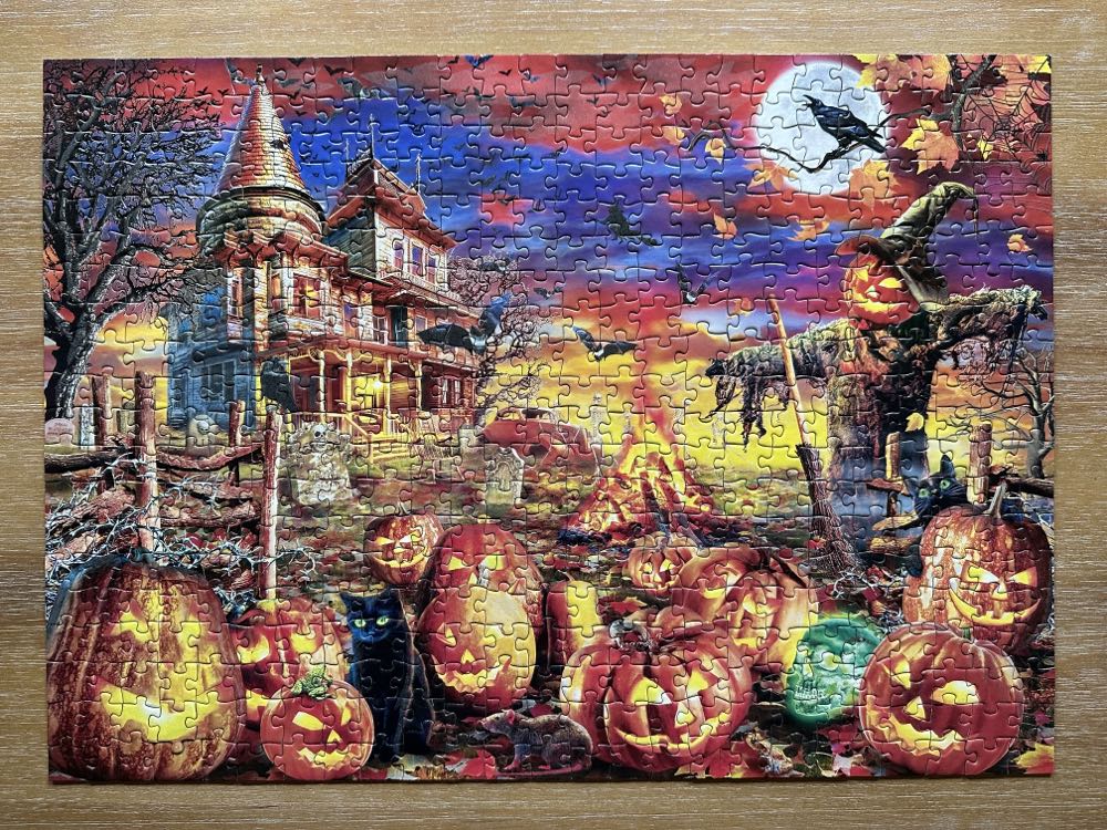 All Hallow’s Eve-Done - Master Pieces puzzle collectible [Barcode 705988319914] - Main Image 2