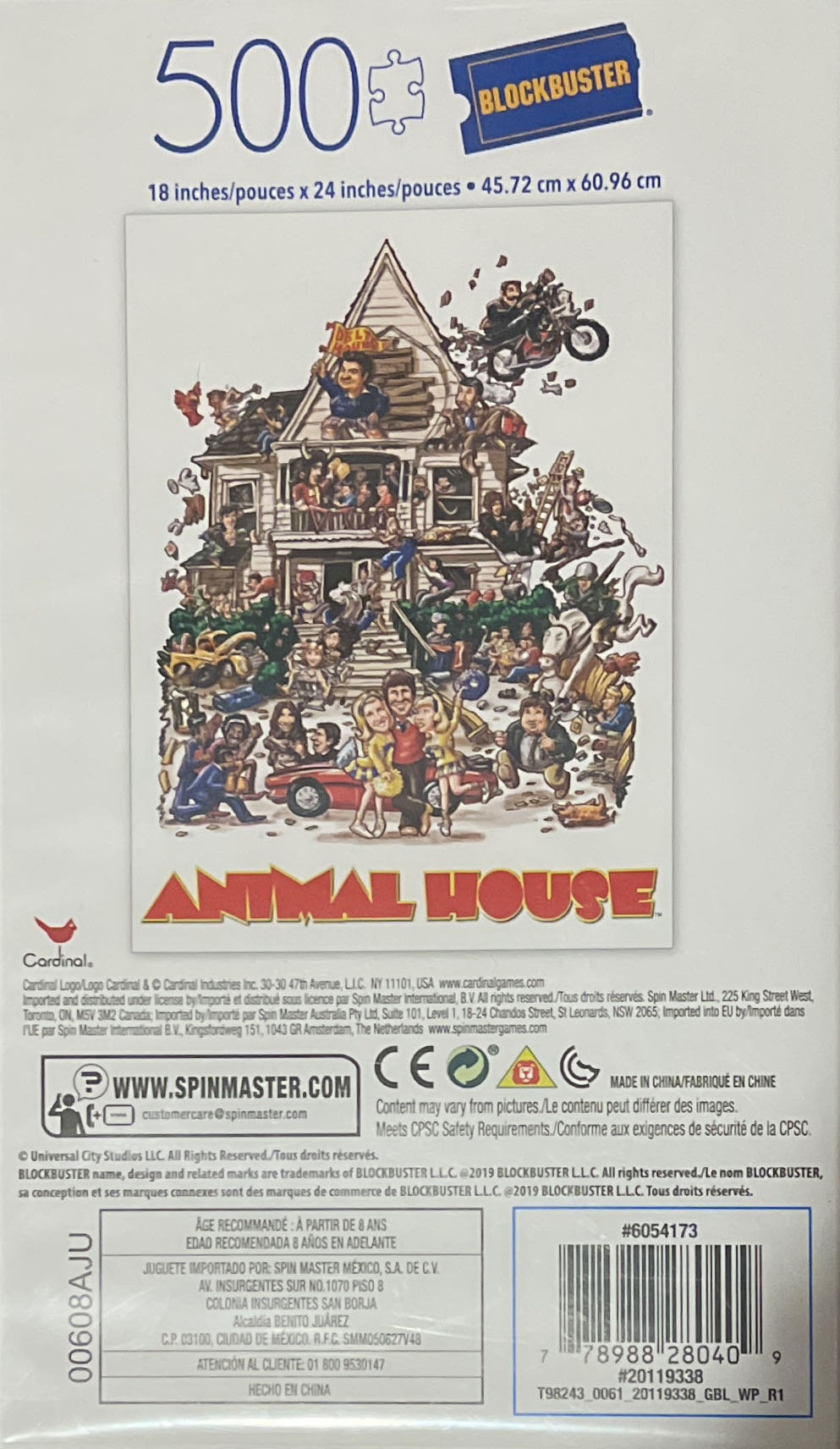 Animal House - Cardinal puzzle collectible [Barcode 778988280409] - Main Image 2