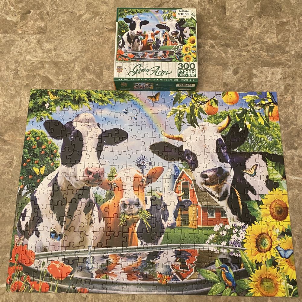 Moo Love - Master Pieces puzzle collectible [Barcode 705988318481] - Main Image 2