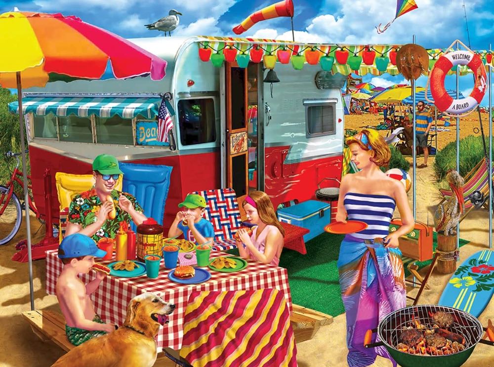 Trip To The Coast - Master Pieces puzzle collectible [Barcode 705988319983] - Main Image 2