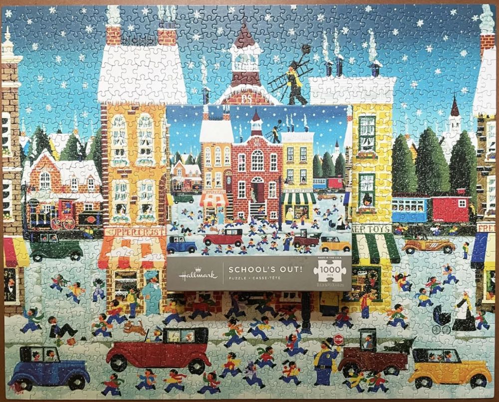 Schools Out! - Hallmark puzzle collectible [Barcode 763795593538] - Main Image 4