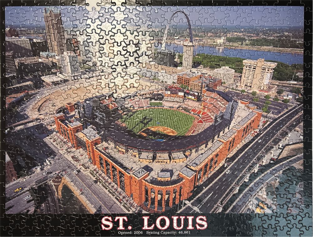 St. Louis-NIB -VW - White Mountain Puzzles puzzle collectible [Barcode 724819249831] - Main Image 2