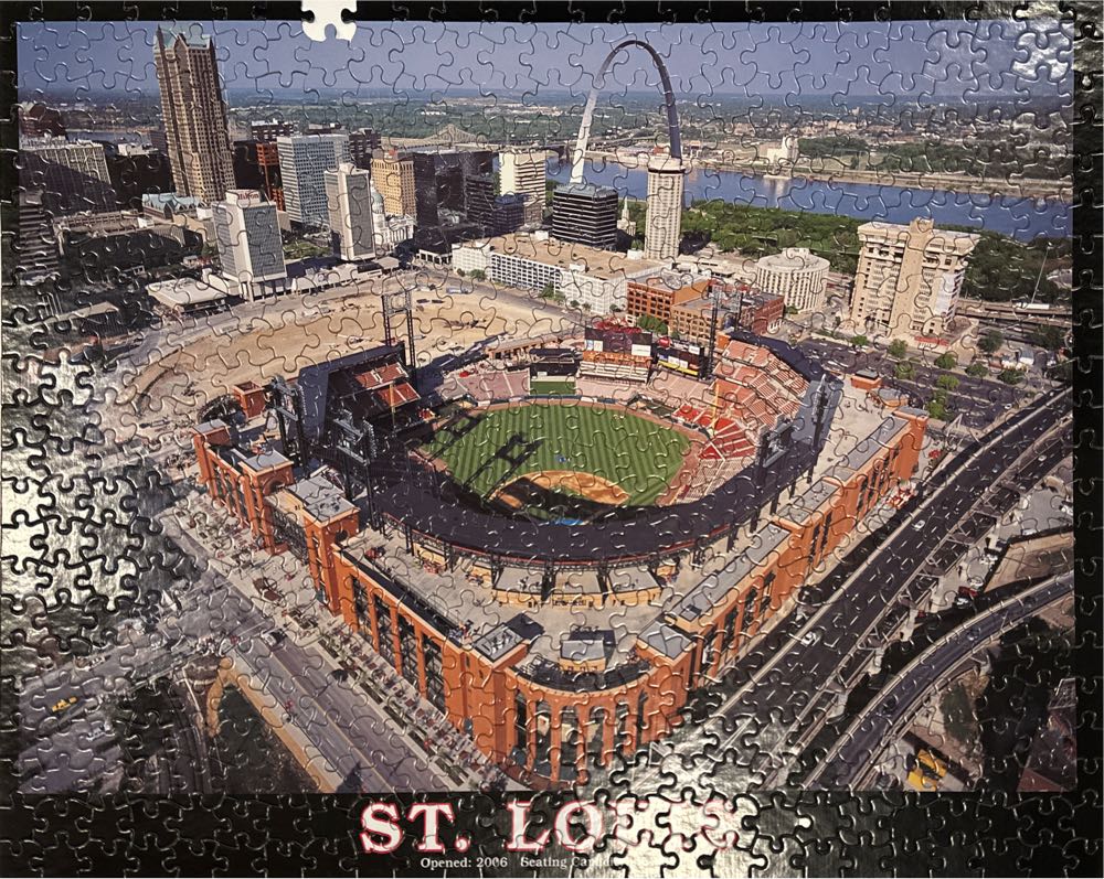 St. Louis-NIB -VW - White Mountain Puzzles puzzle collectible [Barcode 724819249831] - Main Image 3