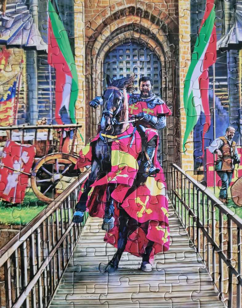 Medieval Castle - Master Pieces Jigsaw Puzzles puzzle collectible [Barcode 705988719646] - Main Image 4