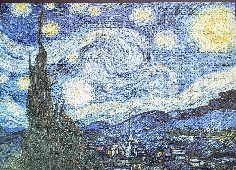 Vincent van Gogh: The Starry Night - Eurographics puzzle collectible [Barcode 628136612043] - Main Image 3