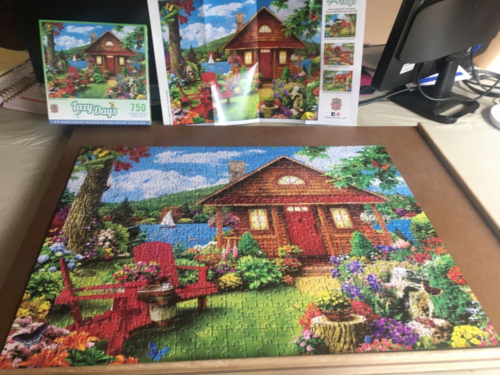 Lazy Days: Waterfront - MasterPieces puzzle collectible [Barcode 705988614026] - Main Image 2