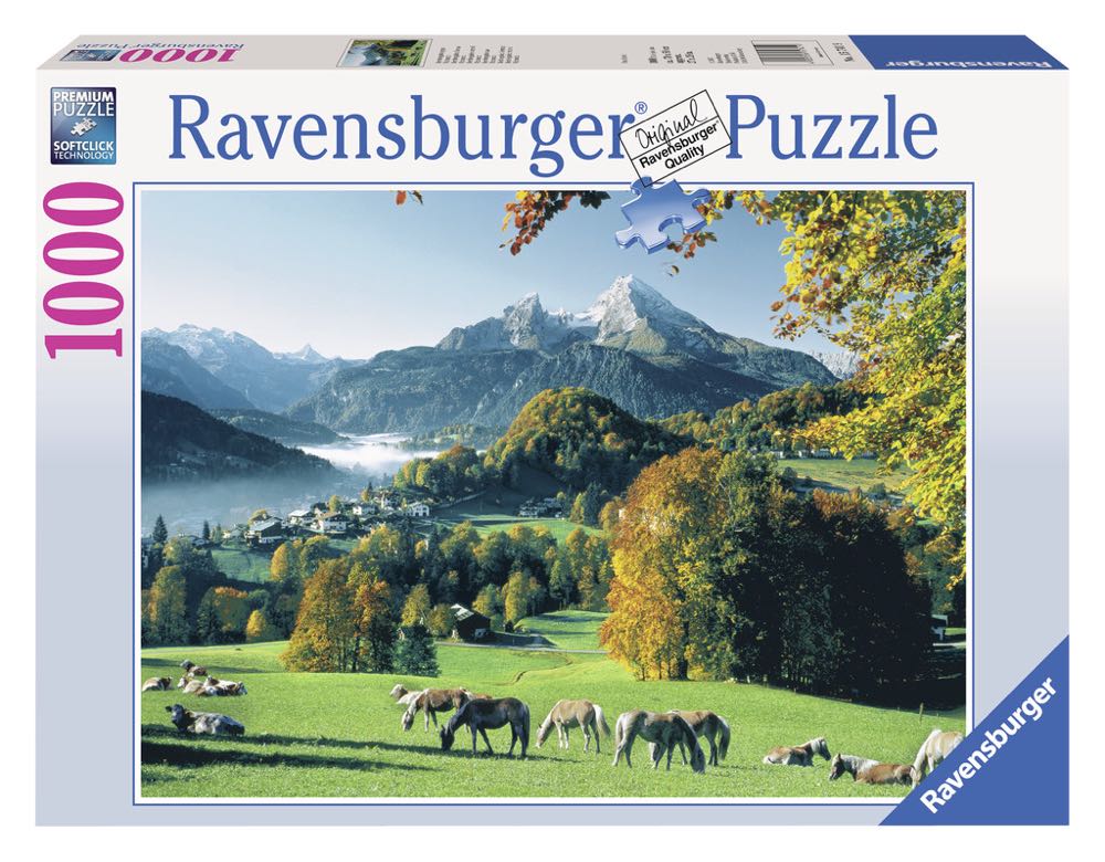 Berchtestgarden Germany (1) - Ravensburger puzzle collectible [Barcode 4005556157419] - Main Image 2