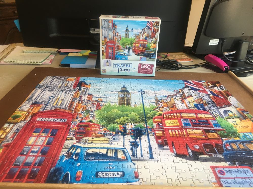 Travel Diary London - MasterPieces puzzle collectible [Barcode 705988319730] - Main Image 2