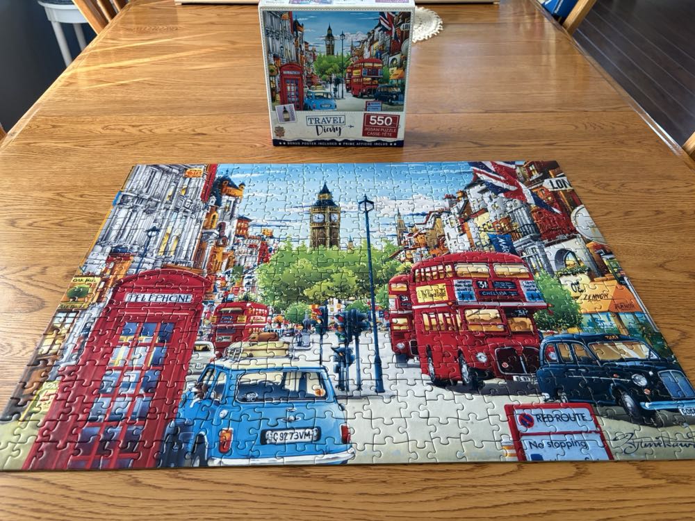 Travel Diary London - MasterPieces puzzle collectible [Barcode 705988319730] - Main Image 3