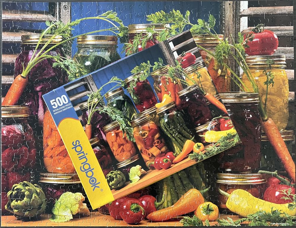 Canned Veggies - 570, 3/1/24-SOLD - Springbok puzzle collectible [Barcode 091683014354] - Main Image 4