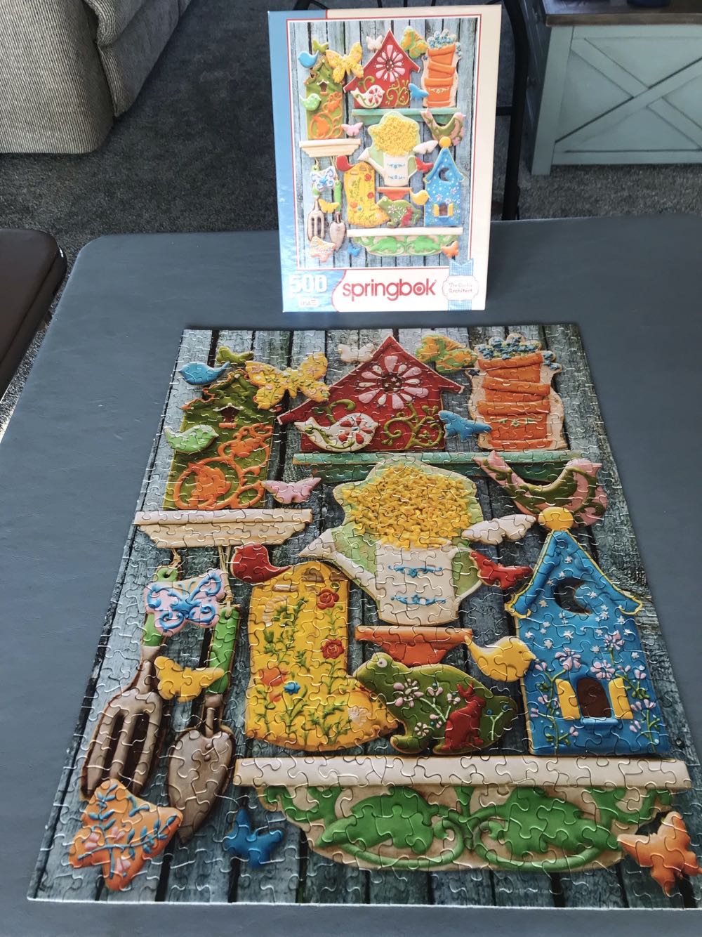 Edible Garden - Springbok puzzle collectible [Barcode 091683015252] - Main Image 2