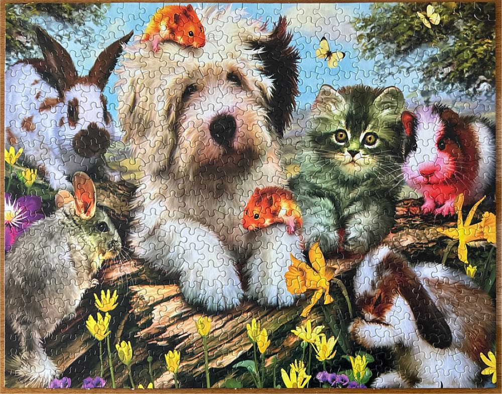 Harmony Furry Friends - Cheryl - Ceaco puzzle collectible [Barcode 021081231138] - Main Image 2