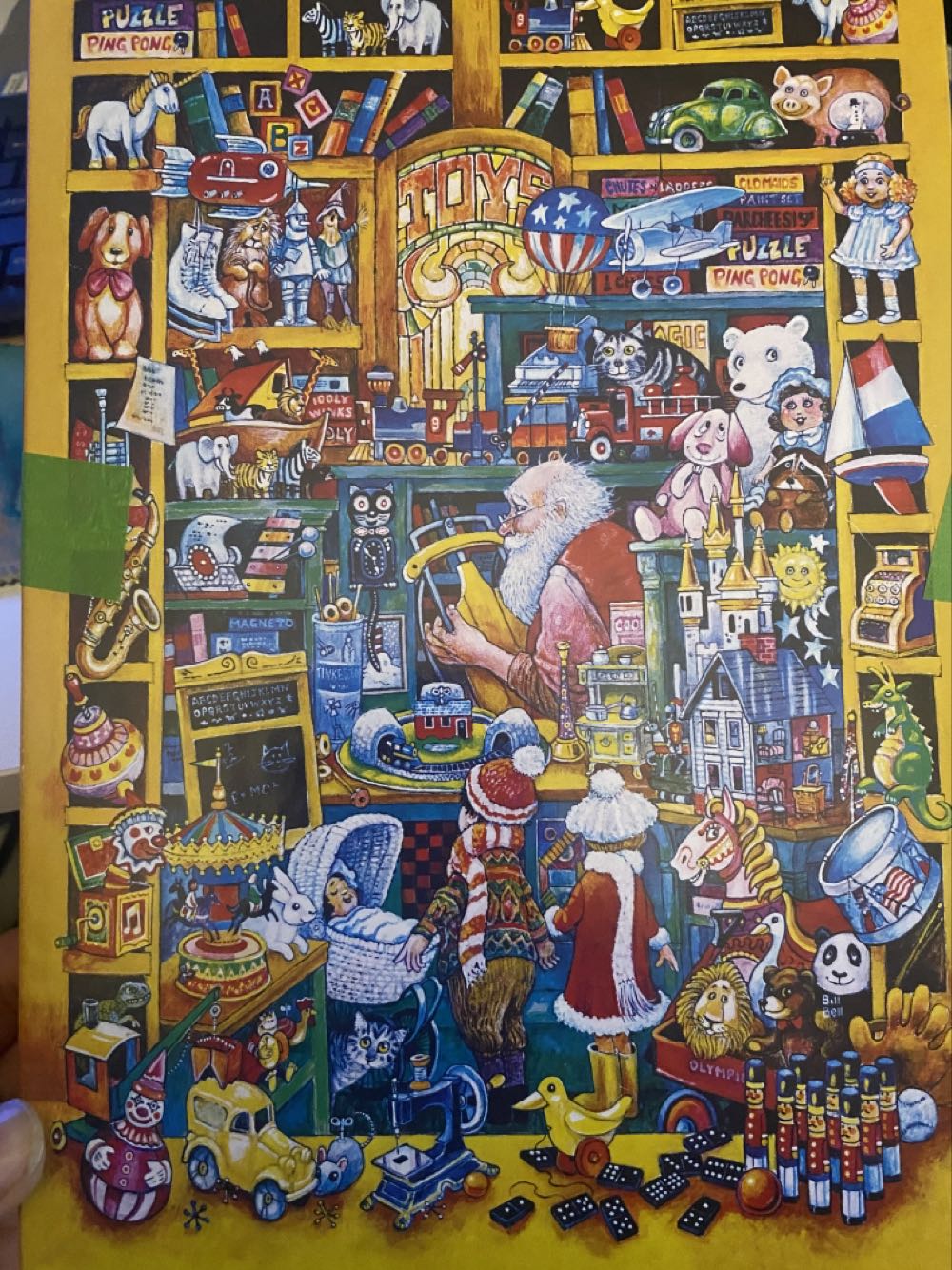 CC7 Toys & Tots $6 - Springbok puzzle collectible [Barcode 091683304950] - Main Image 2