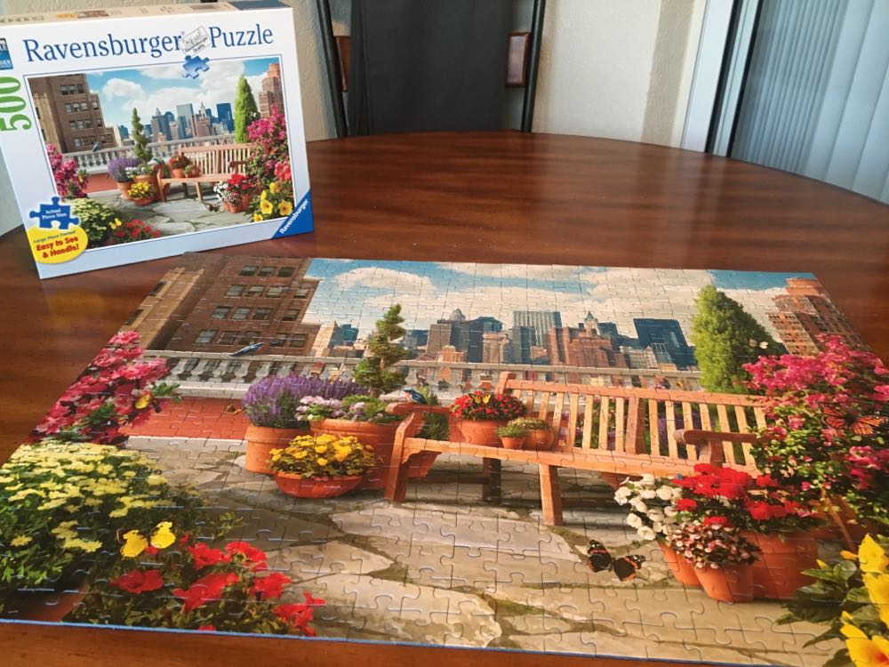 Rooftop Garden - Ravensburger puzzle collectible [Barcode 4005556148684] - Main Image 2