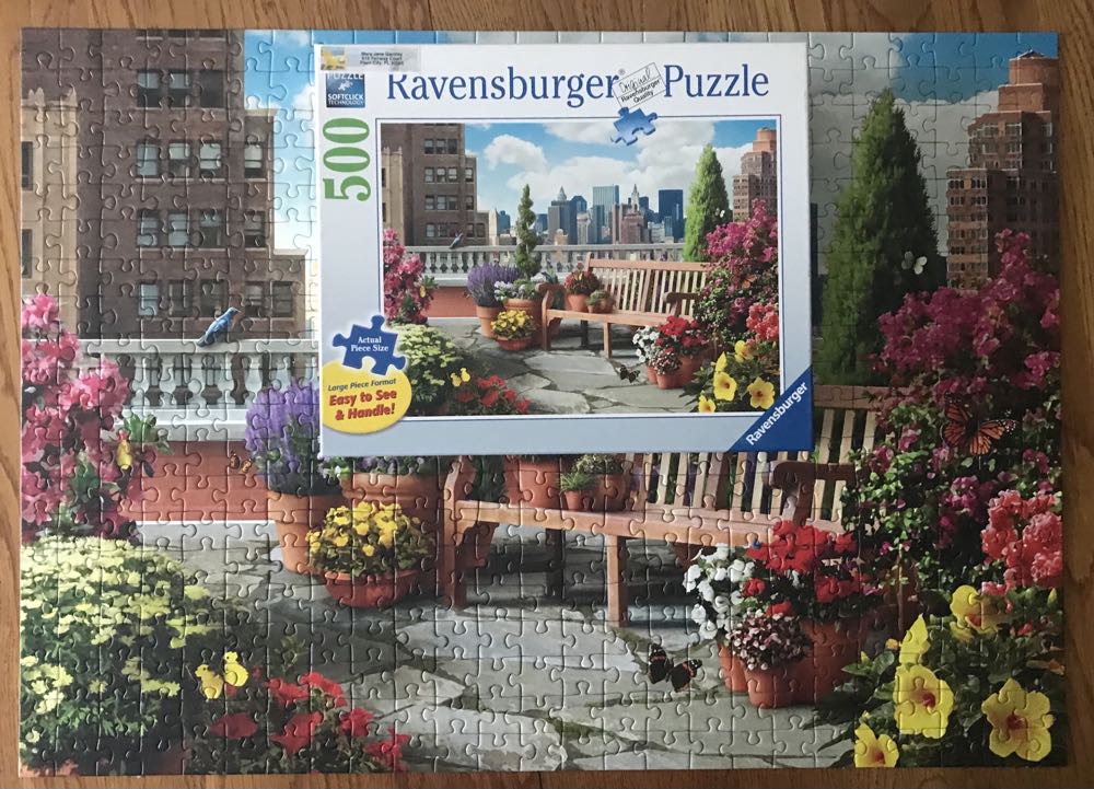 Rooftop Garden - Ravensburger puzzle collectible [Barcode 4005556148684] - Main Image 3