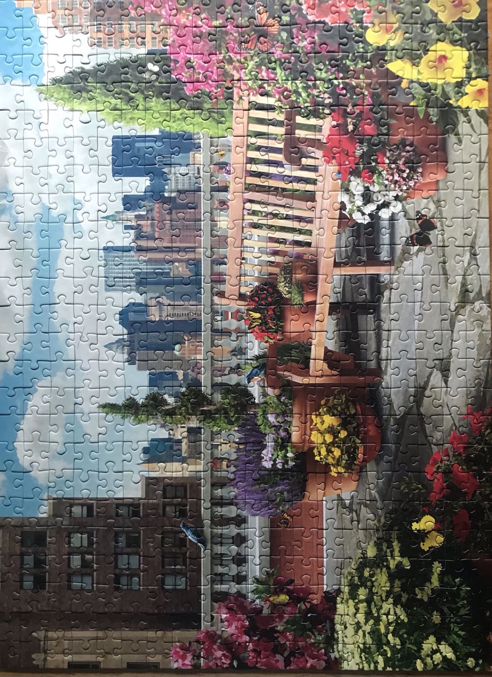 Rooftop Garden - Ravensburger puzzle collectible [Barcode 4005556148684] - Main Image 4